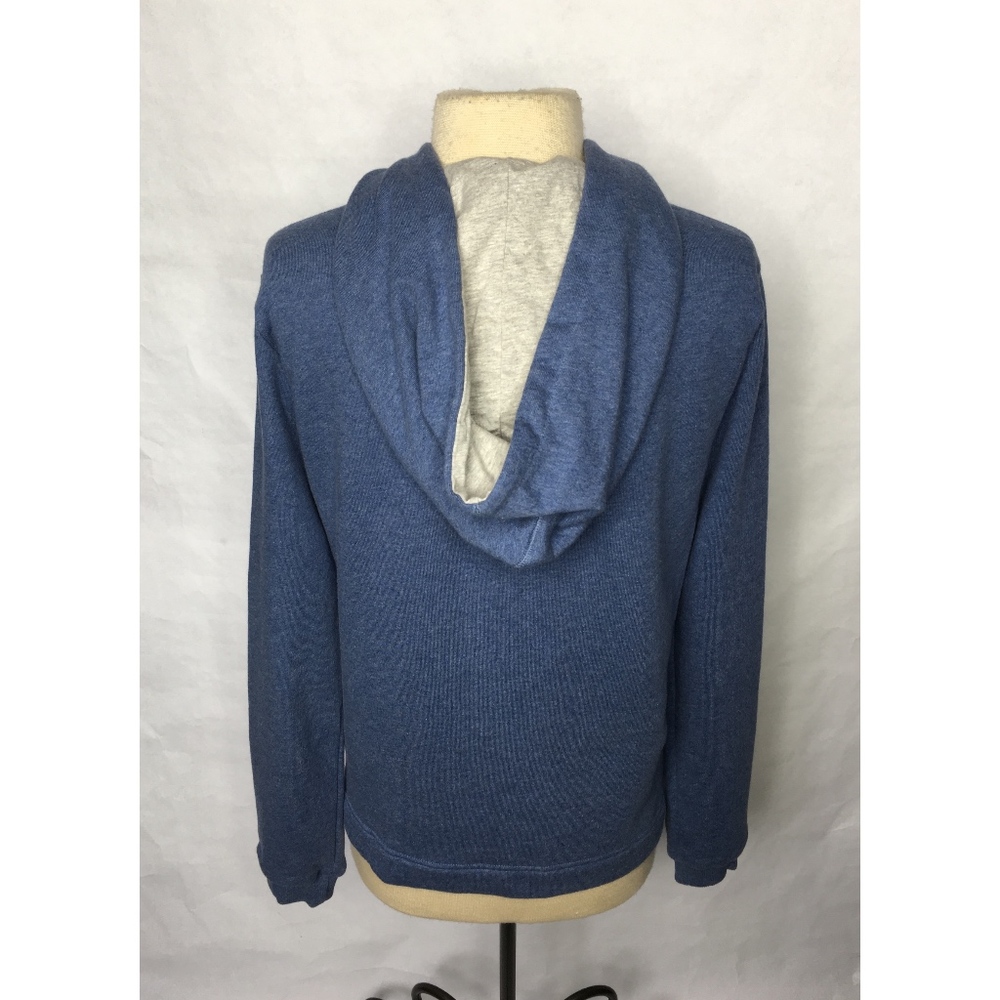 Made By Riley Blue Varsity 'R' Hooded Sweatshirt - Picture 2 of 6